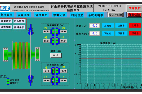 淺談礦井提升機(jī)閘瓦間隙保護(hù)裝置的作用及檢測功能